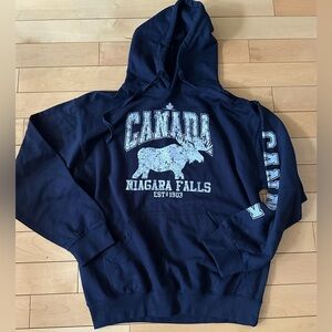 Canada Niagara Falls Navy Hoodie